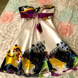 La femme silk dress size 0